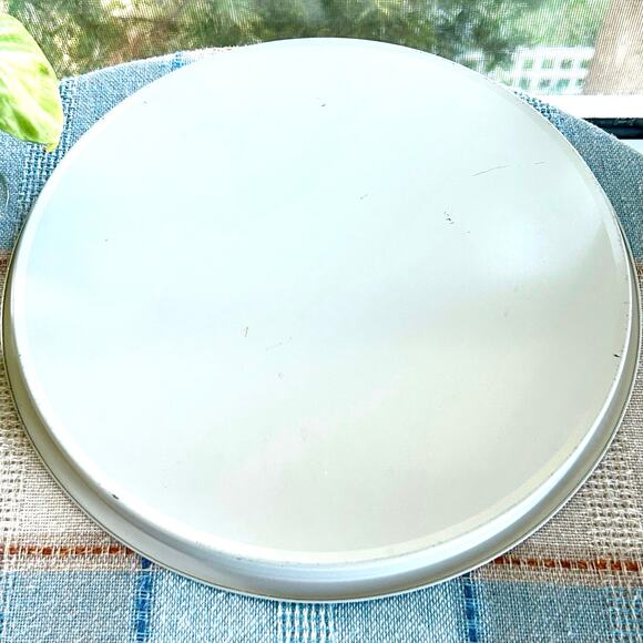 Vintage Christmas Tree Metal Serving Tray – 13” Holiday Barware Decor - Picture 3 of 8